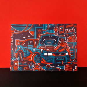 Affiche A4 - Pit Stop